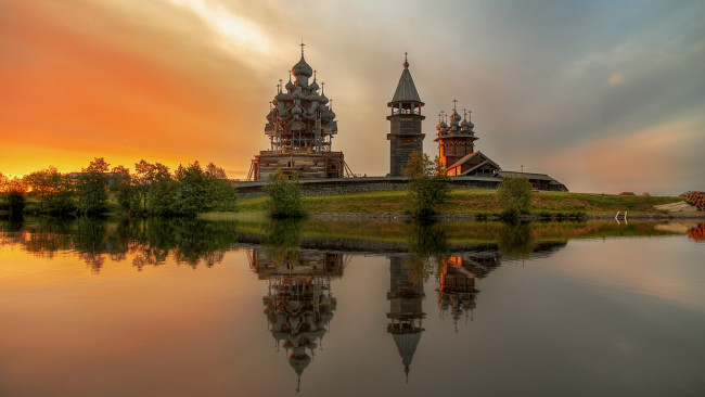 Обои картинки фото города, - православные церкви,  монастыри, кижи, карелия