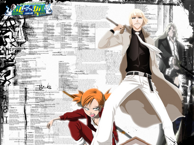 Обои картинки фото bleach, аниме