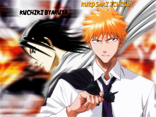 Обои картинки фото bleach, аниме