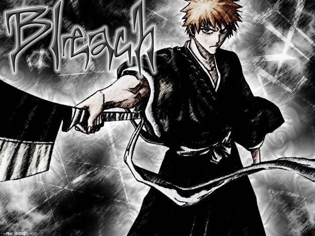 Обои картинки фото bleach, аниме