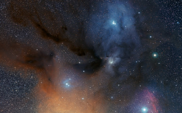 Картинка созвездие змееносец космос звезды созвездия туманность
