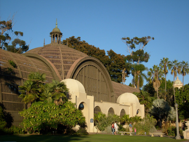 Обои картинки фото balboa, park, san, diego, города, сан, диего, сша, калифорния, парк