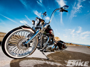 Картинка 2008 harley davidson road king мотоциклы customs moto