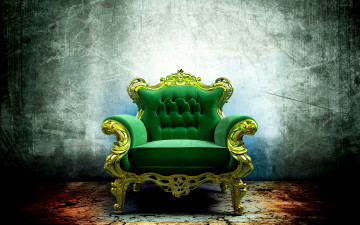 обоя take, sit, интерьер, мебель, кресло, зеленое