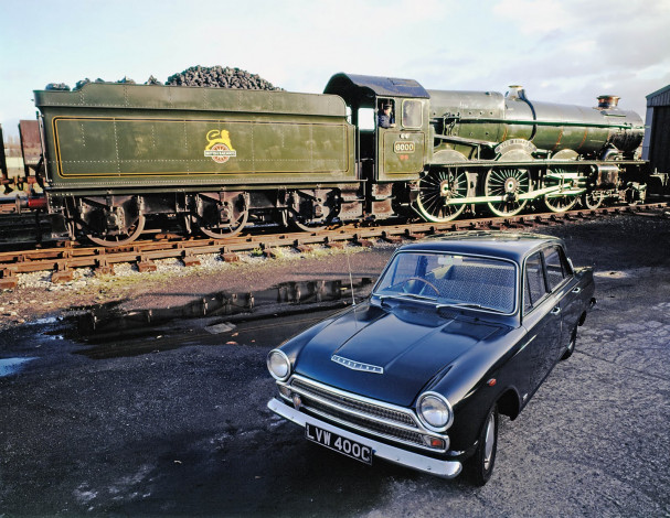 Обои картинки фото 1960`s, mk1, cortina, автомобили, ford