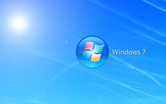 Обои картинки фото компьютеры, windows 7 , vienna, логотип