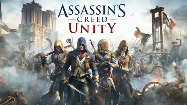 Обои картинки фото видео игры, assassin`s creed unity, воины
