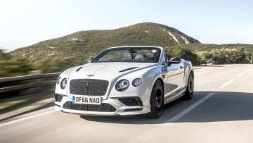 Картинка bentley+continental+gt+supersports+convertible+2018 автомобили bentley convertible supersports gt continental 2018