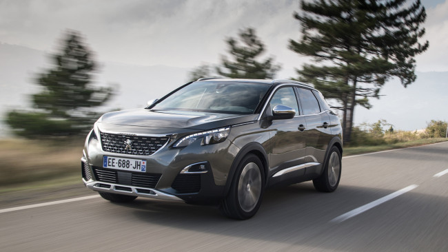 Обои картинки фото peugeot 3008 gt 2017, автомобили, peugeot, 2017, gt, 3008