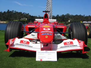 Картинка 2003 ferrari f2003 ga f1 автомобили formula