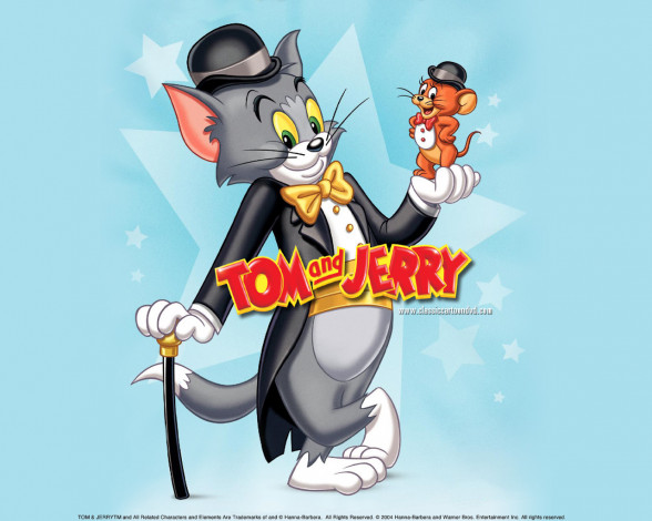 Обои картинки фото мультфильмы, tom, and, jerry