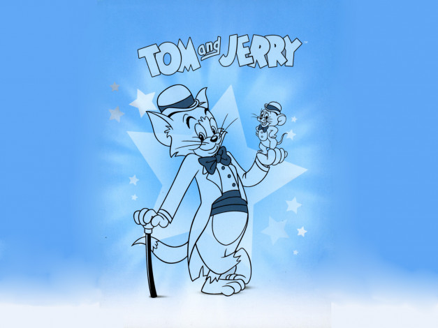 Обои картинки фото мультфильмы, tom, and, jerry