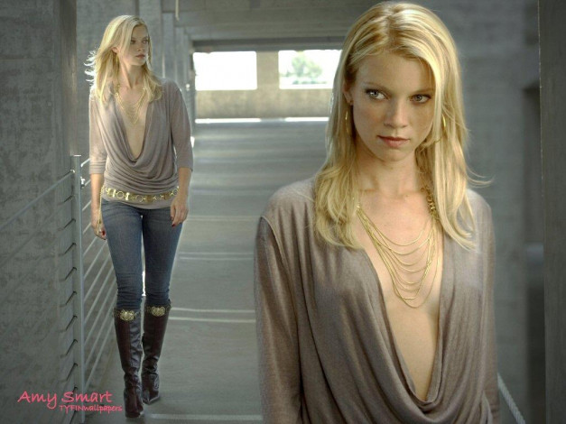 Обои картинки фото Amy Smart, девушки