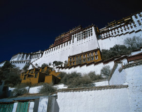 Картинка города буддистские другие храмы тибет резиденция далай ламы