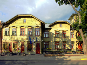 Картинка villa margaretha тарту эстония города здания дома