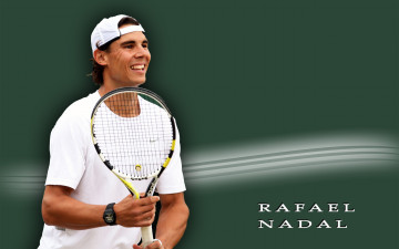 Картинка rafael nadal спорт теннис ракетка