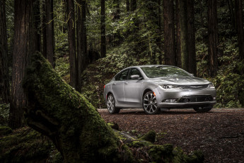 Картинка 2015+chrysler+200+sedan автомобили chrysler лес серебристый