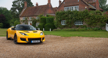 Картинка автомобили lotus evora '2015г желтый 400