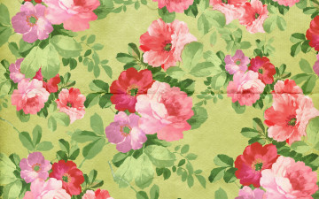 Картинка разное текстуры орнамент цветочный фон wallpaper texture paper pattern floral розы vintage