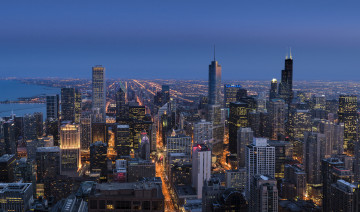 обоя chicago, города, Чикаго , сша, панорама