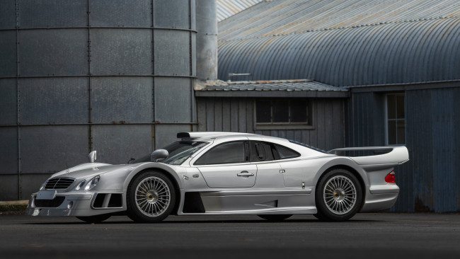 Обои картинки фото автомобили, mercedes-benz, 1998, amg, clk, gtr