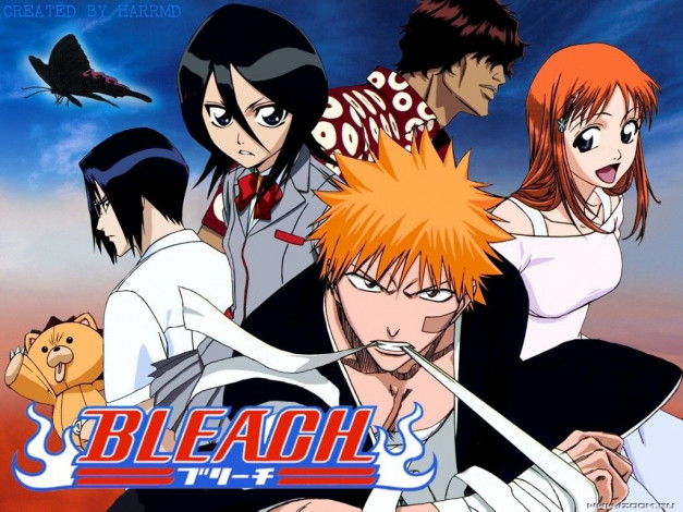 Обои картинки фото аниме, bleach