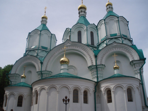 Обои картинки фото святогорск, города, православные, церкви, монастыри