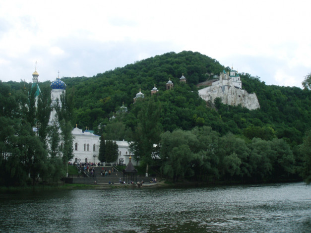 Обои картинки фото святогорск, города, православные, церкви, монастыри