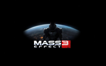 Картинка видео игры mass effect планета тёмный фон