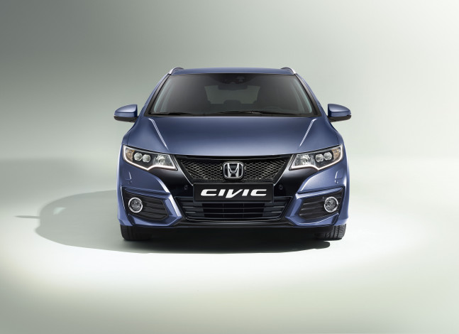 Обои картинки фото автомобили, honda, 2014г, tourer, civic