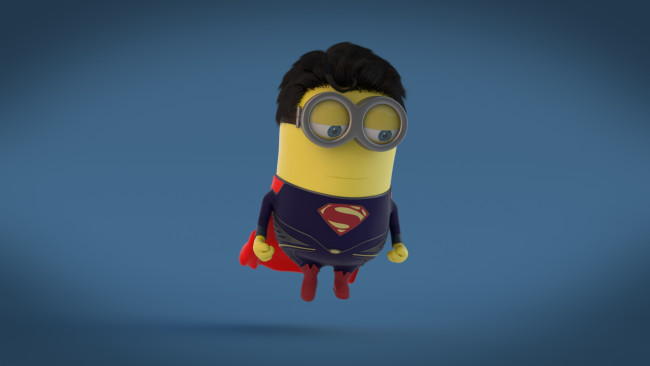 Обои картинки фото мультфильмы, despicable me, minion, super