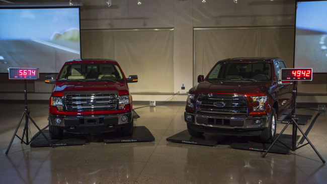 Обои картинки фото 2015 ford f-150, автомобили, ford, форд, красный