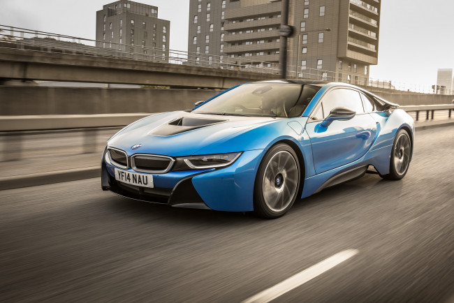 Обои картинки фото 2015 bmw i8, автомобили, bmw, бмв, синий