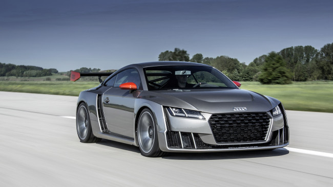 Обои картинки фото audi tt clubsport turbo concept 2015, автомобили, audi, 2015, concept, turbo, tt, clubsport