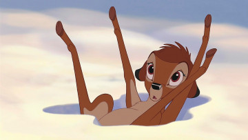 Картинка мультфильмы bambi+2 олененок