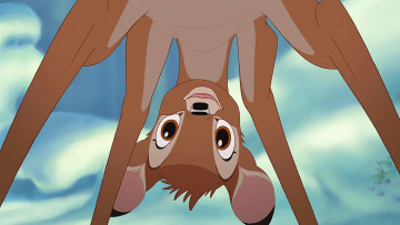 обоя мультфильмы, bambi 2, олененок