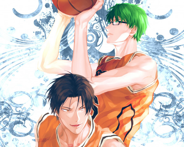 Обои картинки фото аниме, kuroko no baske, баскетбол