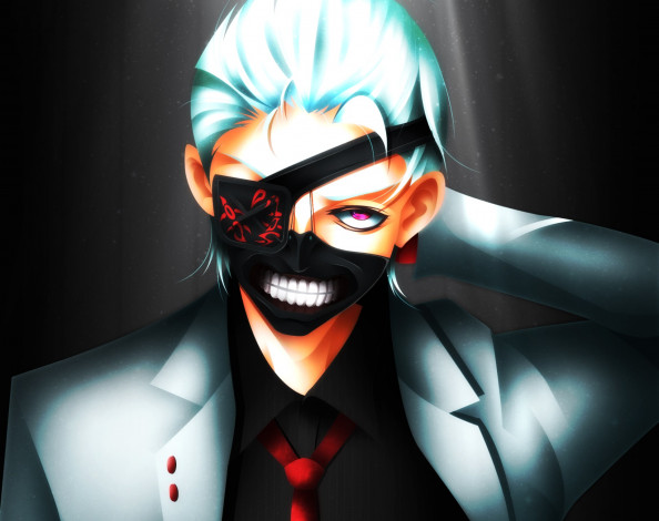 Обои картинки фото аниме, tokyo ghoul, tokyo, ghoul