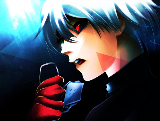 Обои картинки фото аниме, tokyo ghoul, tokyo, ghoul