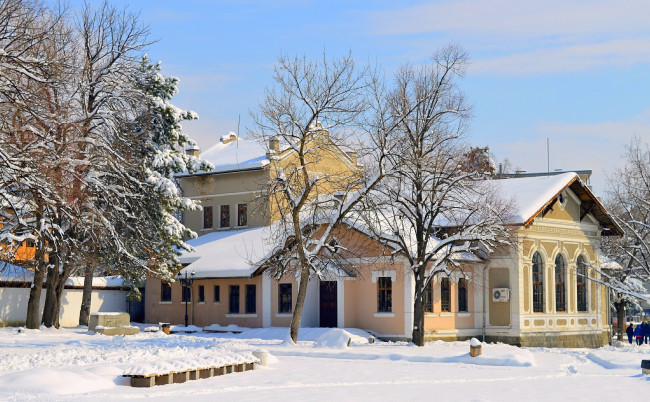 Обои картинки фото города, - здания,  дома, winter, house, снег, зима, архитектура, snow, architecture