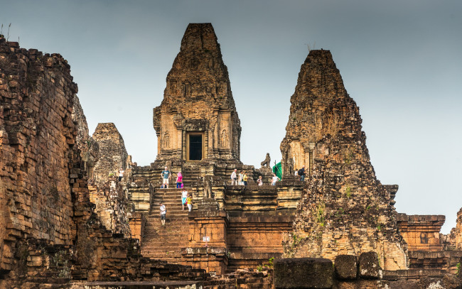 Обои картинки фото города, - исторические,  архитектурные памятники, руины, камбоджа, ruins, cambodia, angkor, ангкор