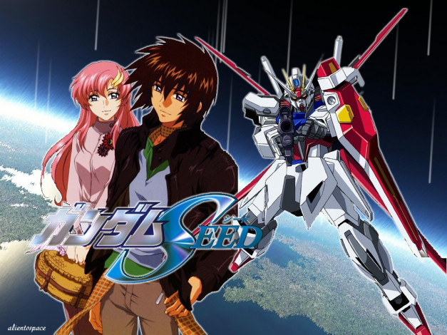 Обои картинки фото аниме, gundam, seed