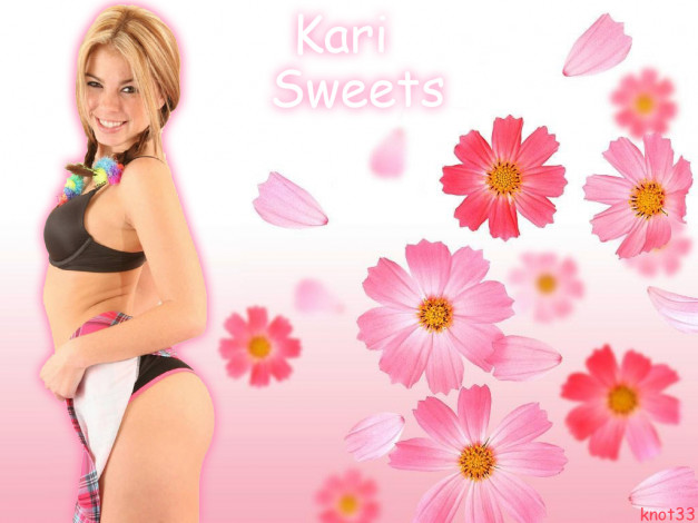 Обои картинки фото Kari Sweets, девушки