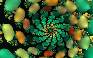 Картинка 3д графика fractal фракталы