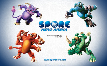 Картинка видео игры spore hero arena