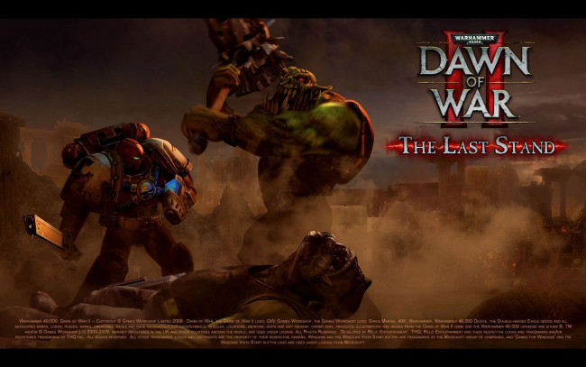 Обои картинки фото warhammer, 40, 000, dawn, of, war, ii, the, last, stand, видео, игры