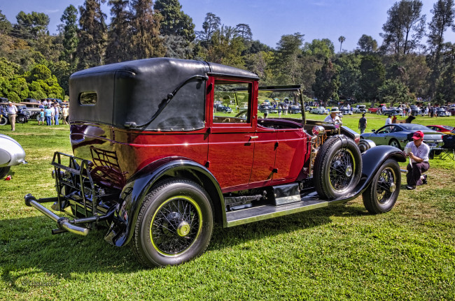 Обои картинки фото 1926 rolls-royce silver ghost springfield town car, автомобили, выставки и уличные фото, автошоу, выставка