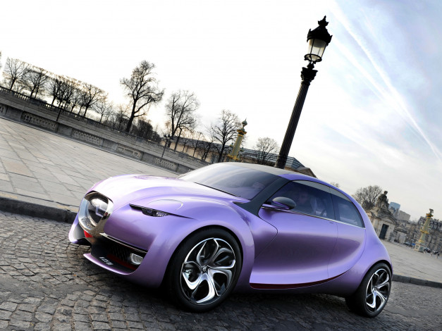 Обои картинки фото citroen revolte concept 2009, автомобили, выставки и уличные фото, citroen, revolte, concept, 2009