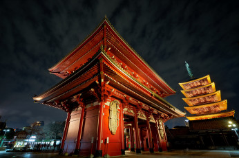 Картинка tokyo города токио+ Япония огни ночь