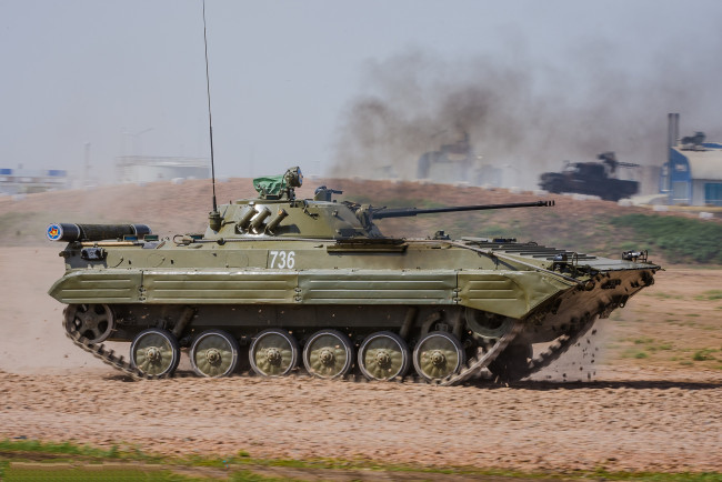 Обои картинки фото bmp-2, техника, военная техника, бронетехника